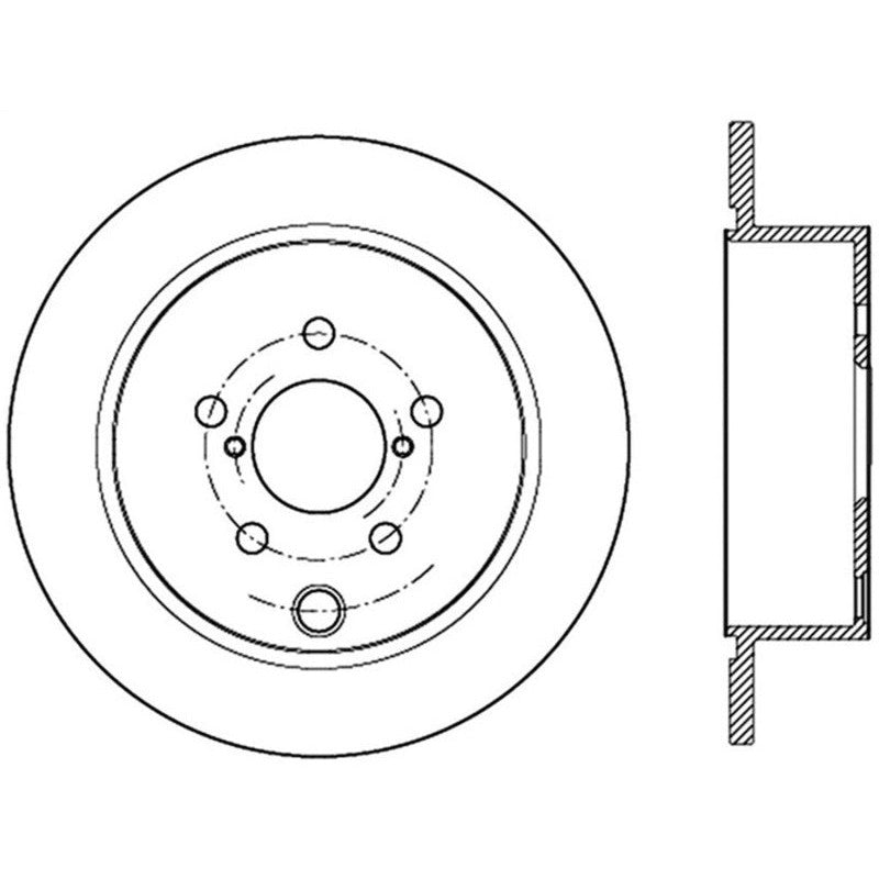 StopTech Slotted Sport Brake Rotor