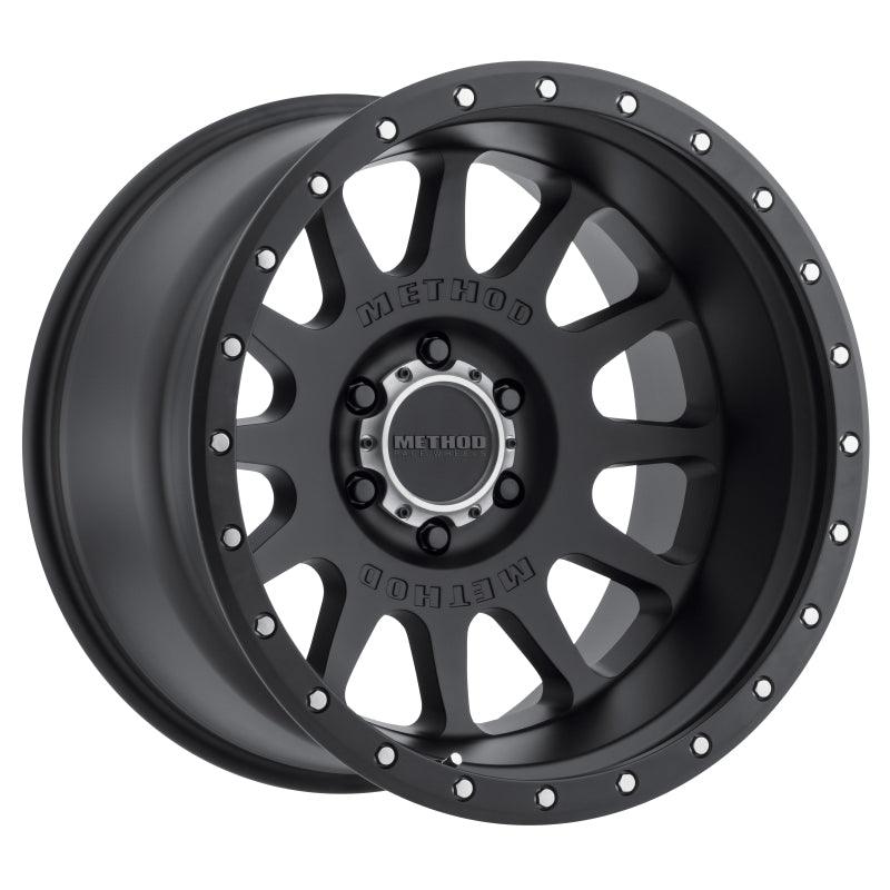 Method MR605 NV 20x9 -12mm Offset 6x5.5 106.25mm CB Matte Black Wheel - Saikospeed