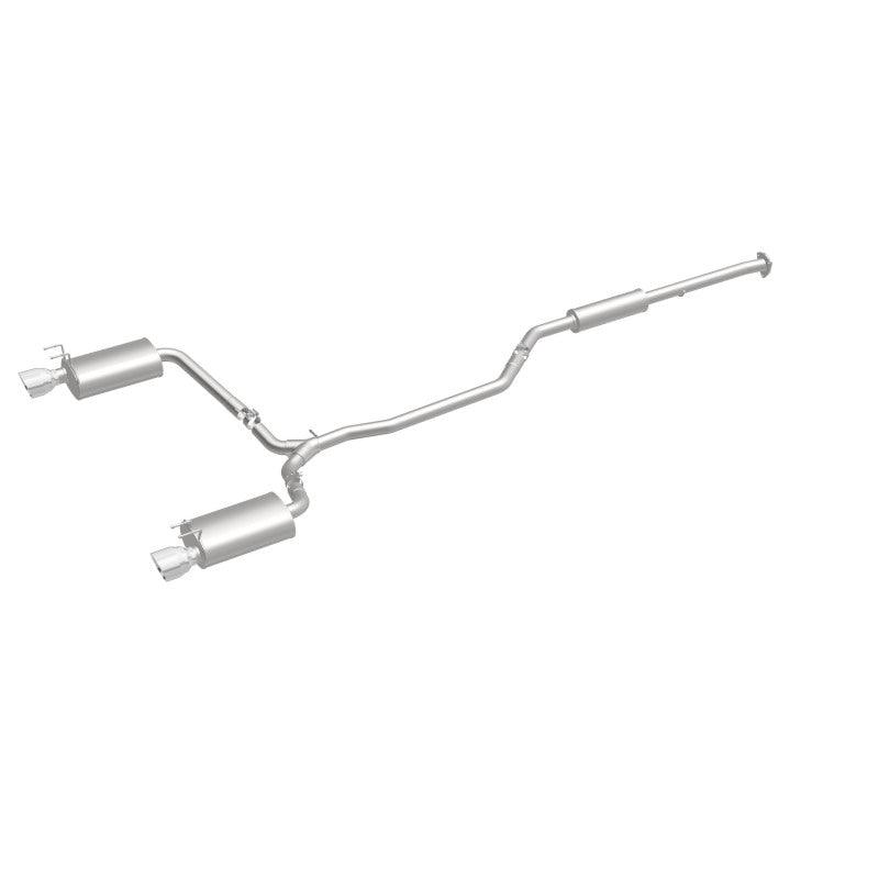 MagnaFlow Sys C/B 2015 Honda Accord 3.5L V6 2.5in SS Dual Split Rear Polished 4.5 Tip - Saikospeed
