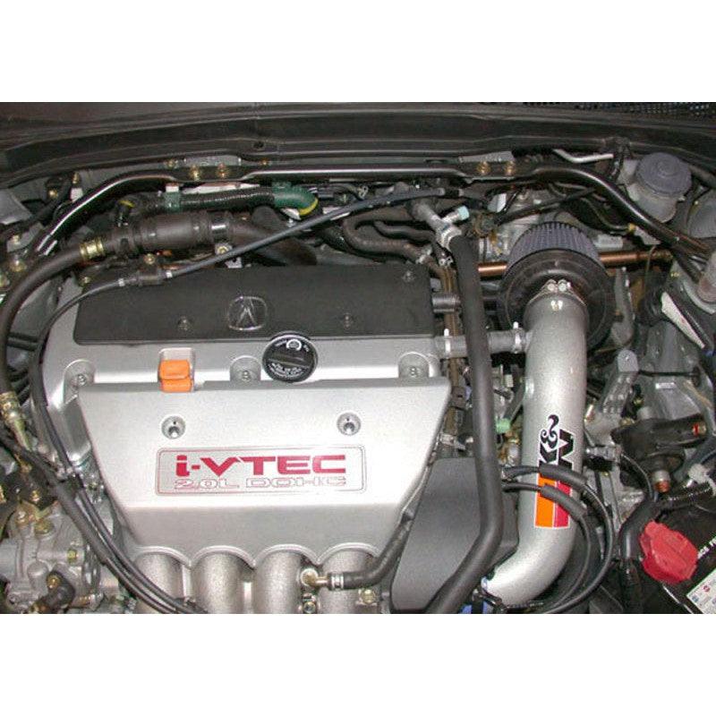 K&N 02 Honda Civic Si Polished Typhoon Short Ram Intake - Saikospeed