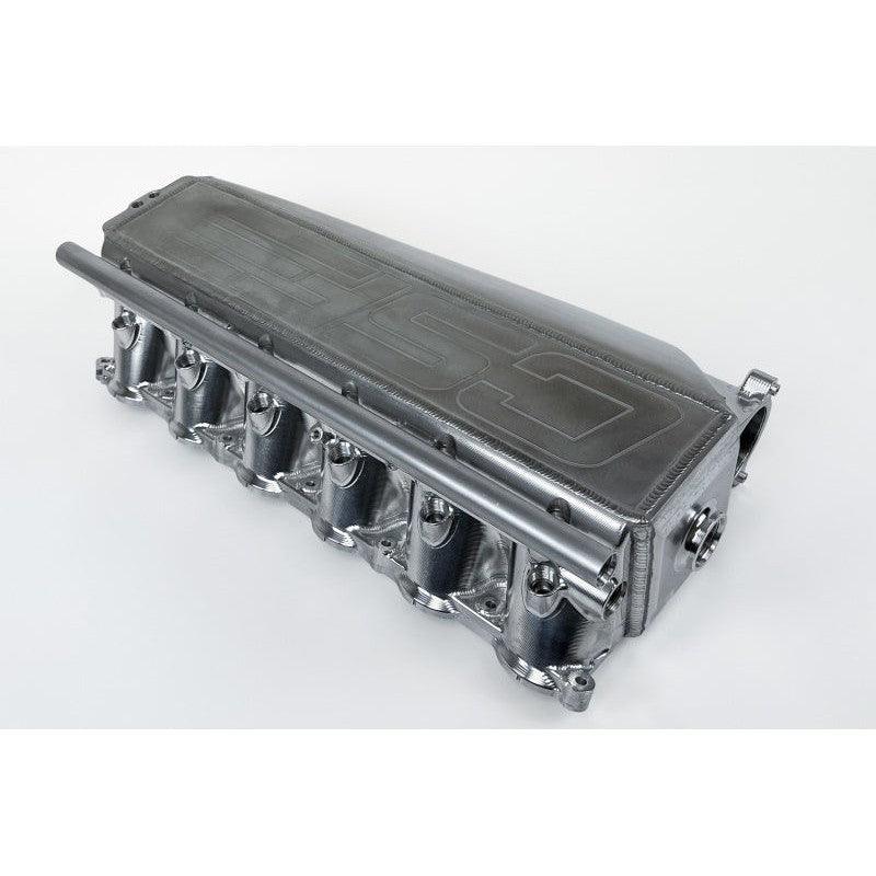 CSF Gen 2 B58 Race X Charge-Air-Cooler Manifold - Raw Billet Aluminum Finish - Saikospeed