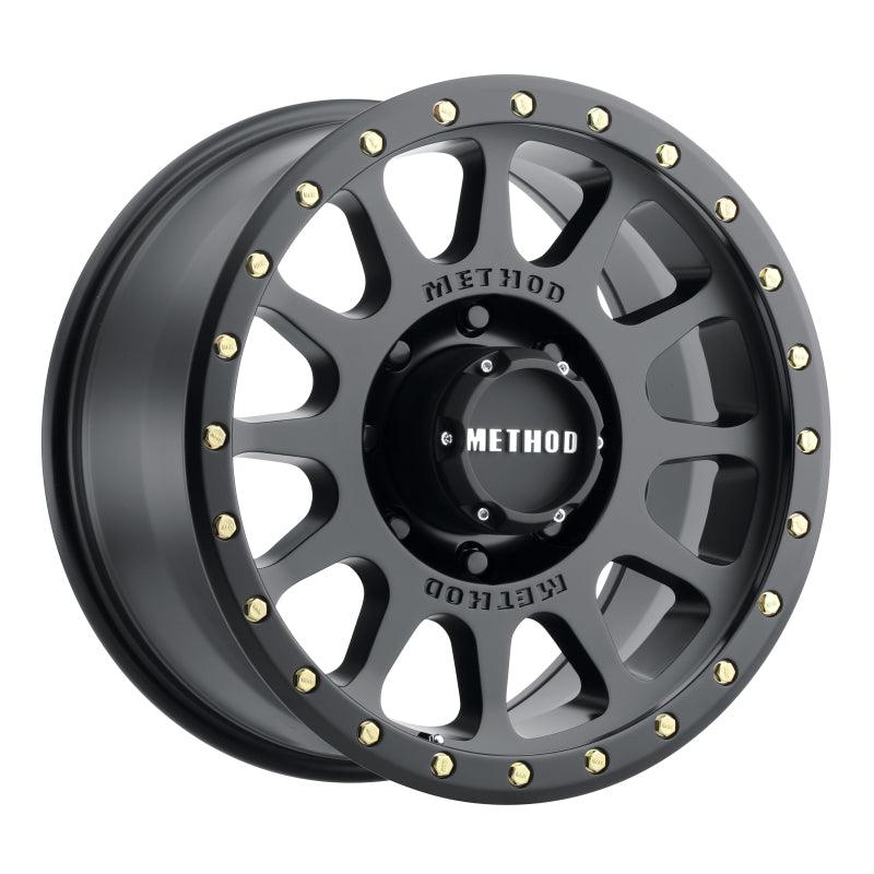 Method MR305 NV 20x10 -18mm Offset 8x6.5 130.81mm CB Matte Black Wheel - Saikospeed