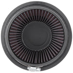K&N Filter Universal Rubber Filter 5in Flange 6.5in Base 4.5in Top 5.5in Height - Saikospeed