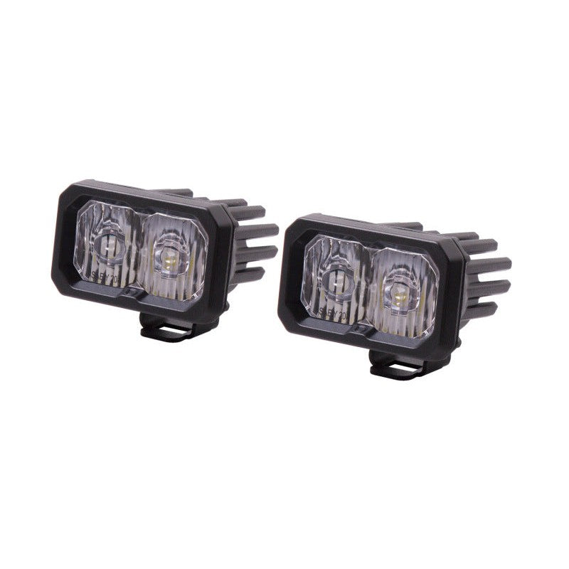 Diode Dynamics Stage Series 2 In LED Pod Pro - White Driving Standard ABL (Pair)