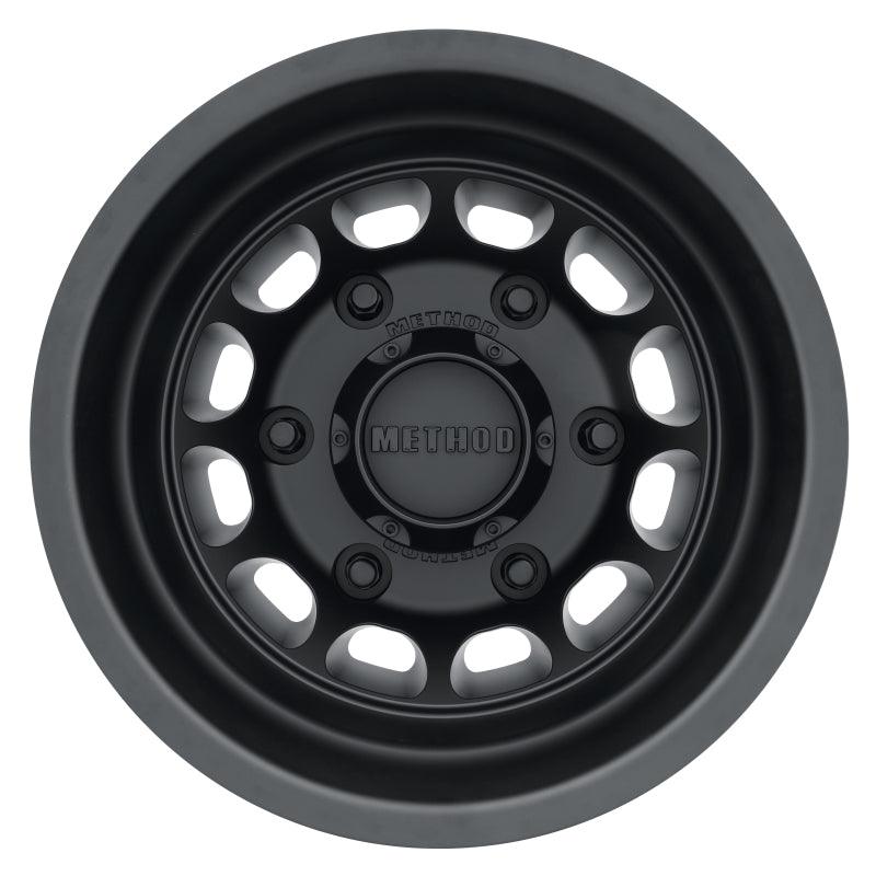 Method MR901 - REAR 16x5.5 -138mm Offset 6x205 161.04mm CB Matte Black Wheel - Saikospeed