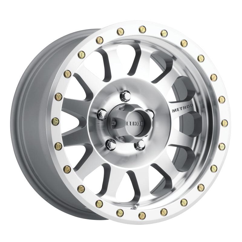 Method MR304 Double Standard 17x8.5 0mm Offset 5x5.5 108mm CB Machined/Clear Coat Wheel - Saikospeed