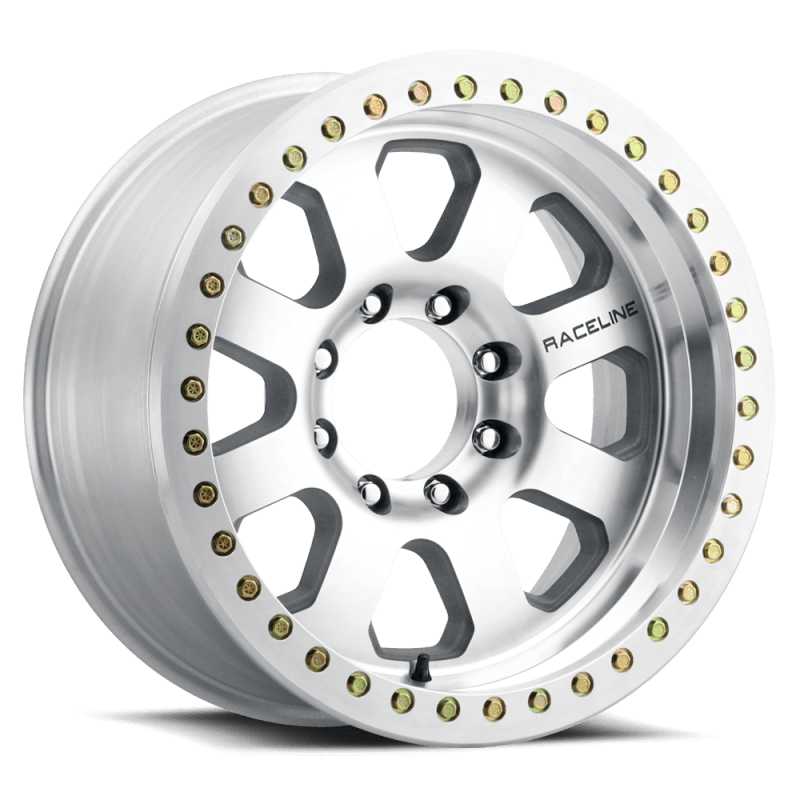 Raceline RT260M Avenger 17x9in / 8x170 BP / -12mm Offset / 130.81mm Bore - Machined Beadlock Wheel - Saikospeed