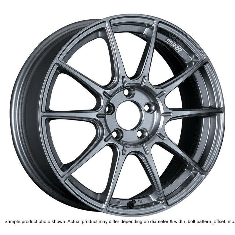 SSR GTX01 17x9 5x100 38mm Offset Dark Silver Wheel - Saikospeed