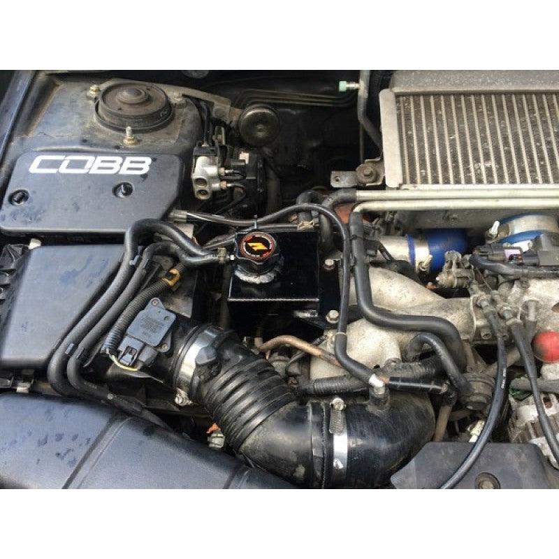 Mishimoto Subaru 02-07 WRX/ 04-14 STI WRX/STI Aluminum Coolant Expansion Tank - Saikospeed