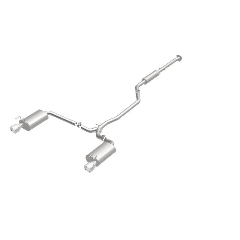 MagnaFlow Sys C/B 2015 Honda Accord 3.5L V6 2.5in SS Dual Split Rear Polished 4.5 Tip - Saikospeed