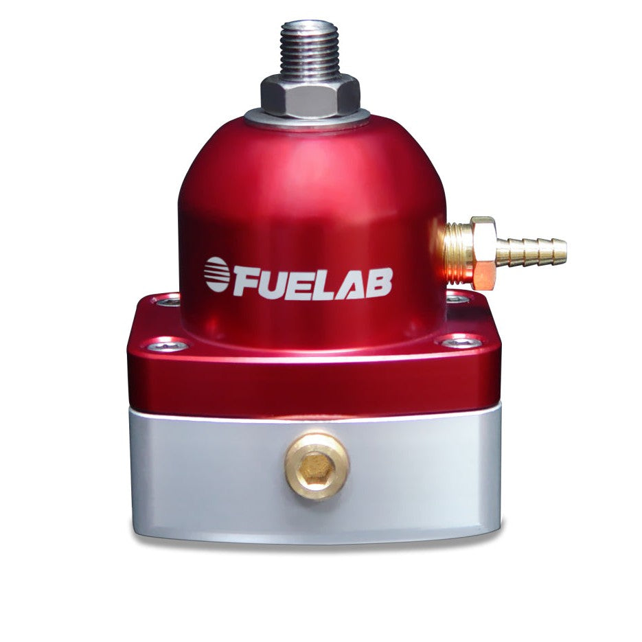Fuelab 515 EFI Adjustable FPR 25-90 PSI (2) -6AN In (1) -6AN Return - Red