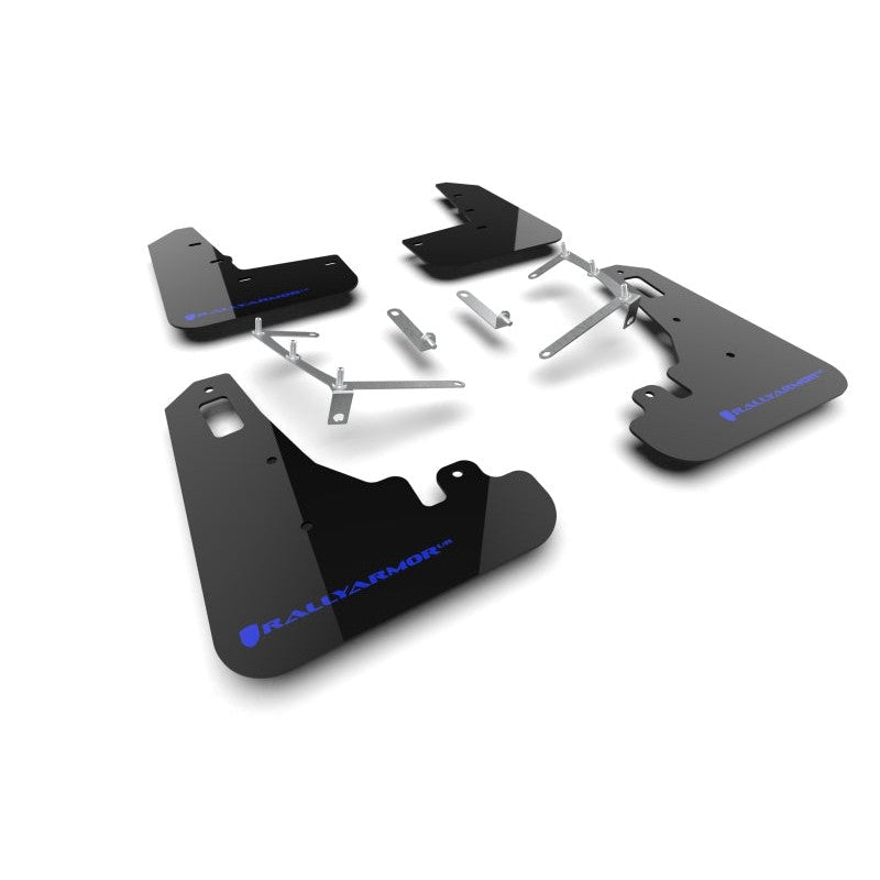 Rally Armor 2022+ Fits Subaru BRZ / 2022+ Fits Toyota GR86 Black UR Mud Flap w/Blue Logo