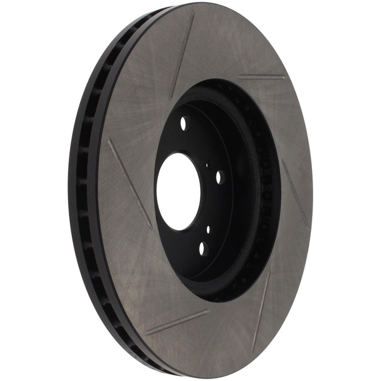StopTech Power Slot Slotted 99-08 Acura TL (STD Caliper) / 01-03 CL / 04-09 TSX Front Left Rotor - Saikospeed