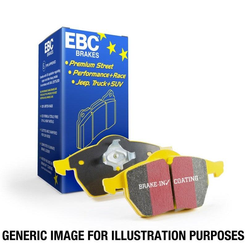 EBC 2017+ Honda Civic Turbo Type-R 2.0L Yellowstuff Rear Brake Pads - Saikospeed