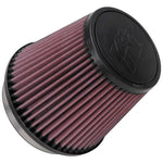 K&N Filter Universal Rubber Filter 5in Flange 6.5in Base 4.5in Top 5.5in Height - Saikospeed