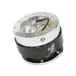 NRG Quick Release Gen 1.5 - Silver Body / Black Chrome Ring