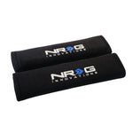 NRG Seat Belt Pads 2.7in. W x 11in. L (Black) Short - 2pc - Saikospeed