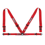 Sparco Belt 4Pt 3in/2in Competition Harness - Red - Saikospeed
