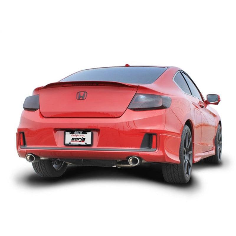 Borla 13-15 Honda Accord Coupe 3.5L FWD SS Rear Section Single Split Rear Exit Touring Exhaust - Saikospeed
