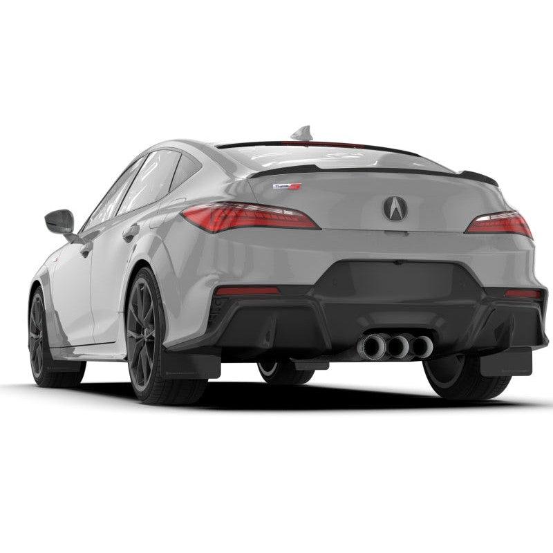 Rally Armor 23-24 Acura Integra + Integra A-Spec Black UR Mud Flap W/Dark Grey Logo (No Drill Req) - Saikospeed