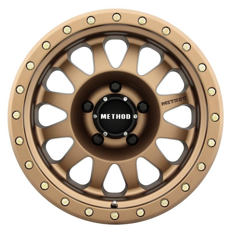 Method MR304 Double Standard 15x8 -24mm Offset 5x4.5 83mm CB Method Bronze Wheel - Saikospeed