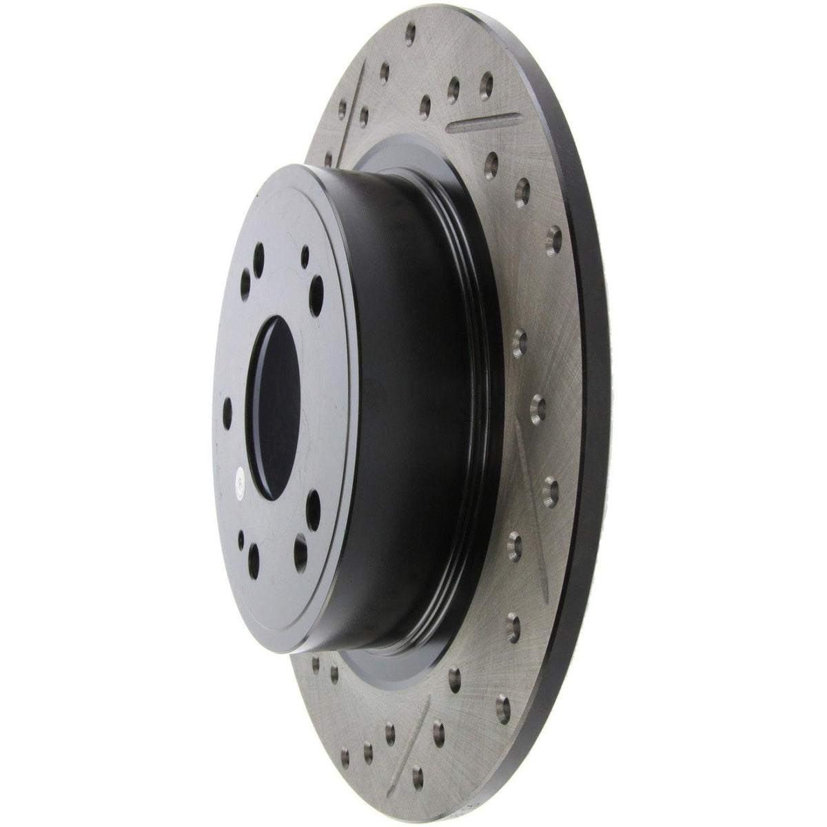 StopTech 09-10 Acura TSX / 08-10 Honda Accord Coupe/05-10 Sedan Right Rear Slotted & Drilled Rotor - Saikospeed