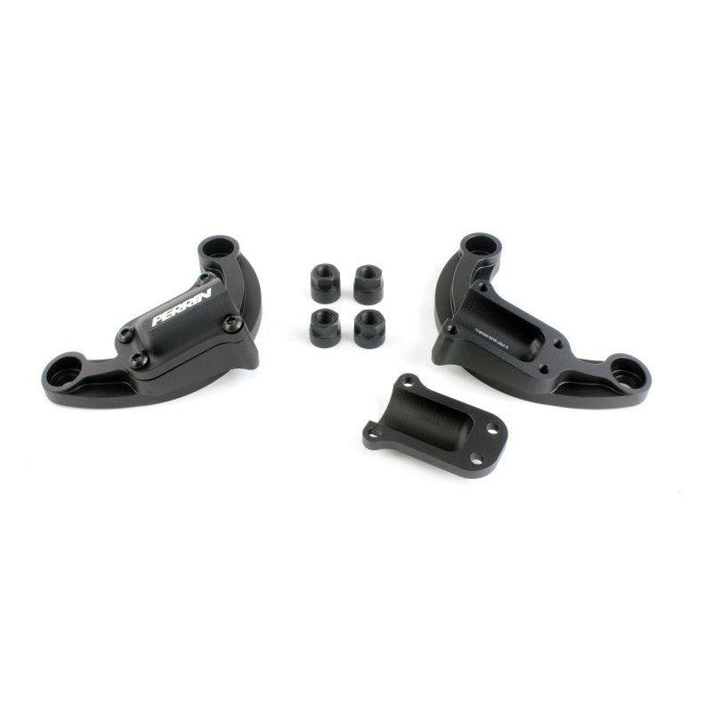 Perrin 2022 Subaru WRX Strut Brace w/ Billet Feet - Red - Saikospeed