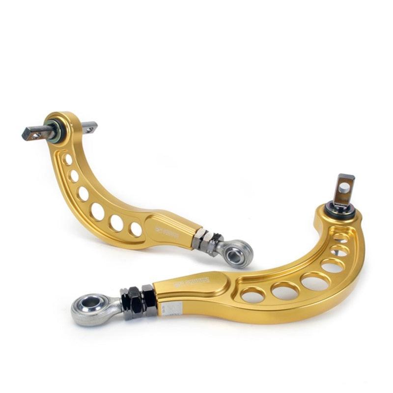 Skunk2 Pro Series 06-09 Honda Civic Gold Anodized Adjustable Rear Camber Kits - Saikospeed