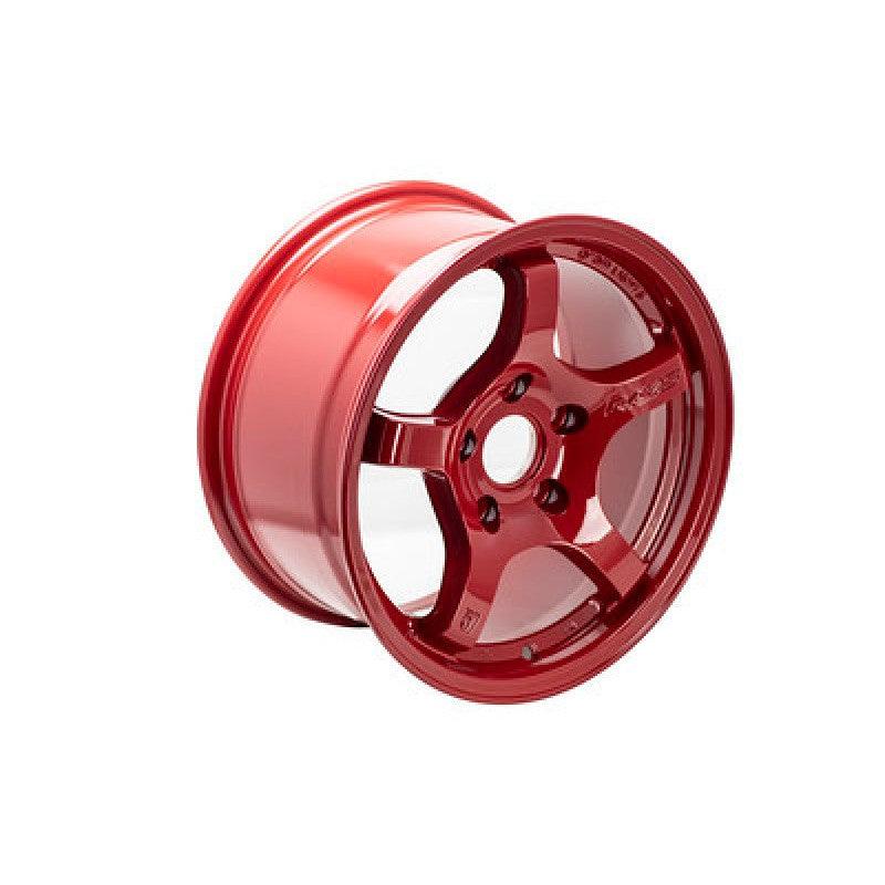 Gram Lights 57CR 18x9.5 +38 5x114.3 Milano Red Wheel - Saikospeed