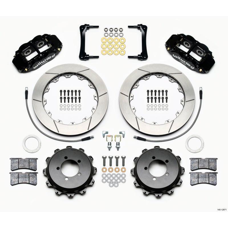 Wilwood Narrow Superlite 4R Rear Kit 12.88in 2012-Up Toyota / Scion FRS w/Lines - Saikospeed