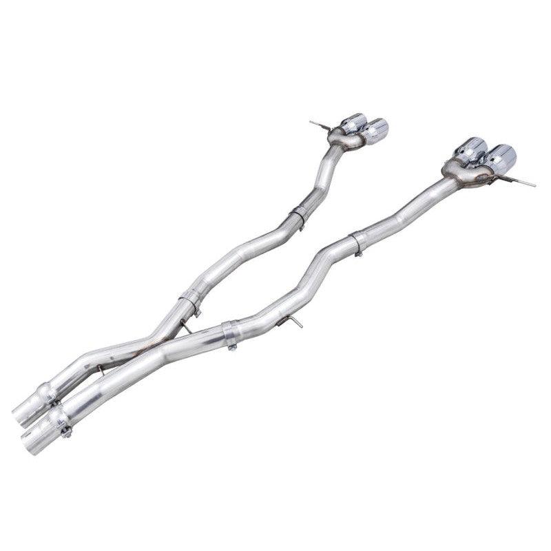 AWE Track Edition Catback Exhaust for BMW G8X M3/M4 - Chrome Silver Tips - Saikospeed