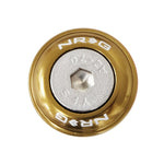 NRG Fender Washer Kit w/Rivets For Plastic (Titanium) - Set of 10