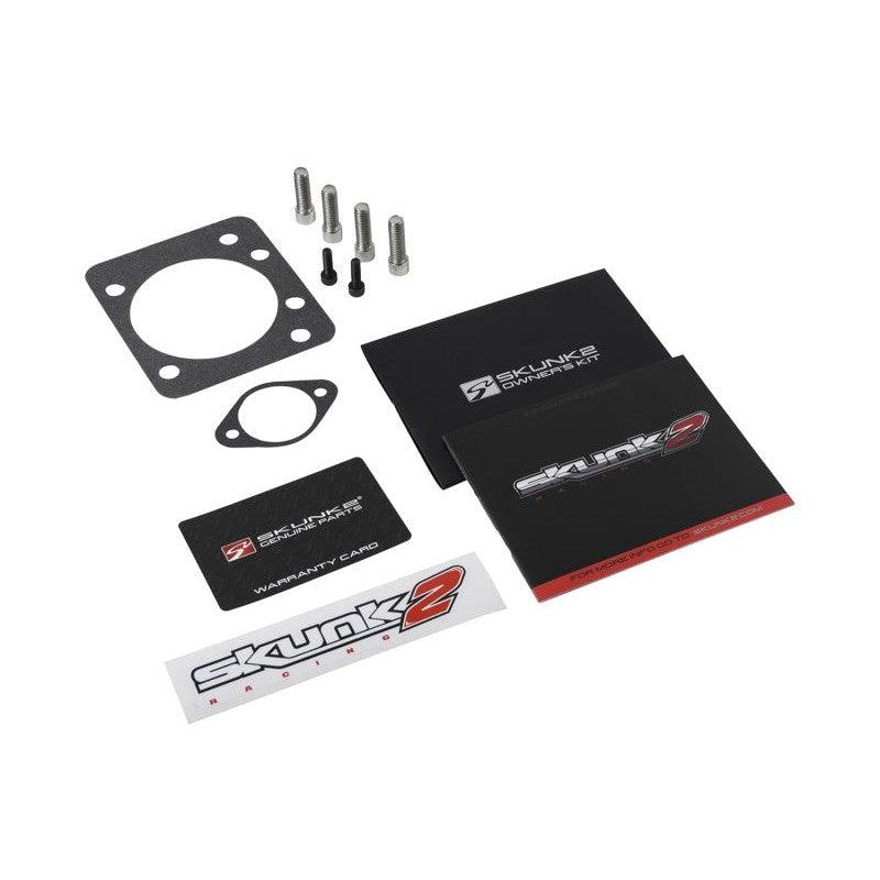 Skunk2 Pro Series Honda/Acura (D/B/H/F Series) 70mm Billet Throttle Body (Black Series) (Race Only) - Saikospeed