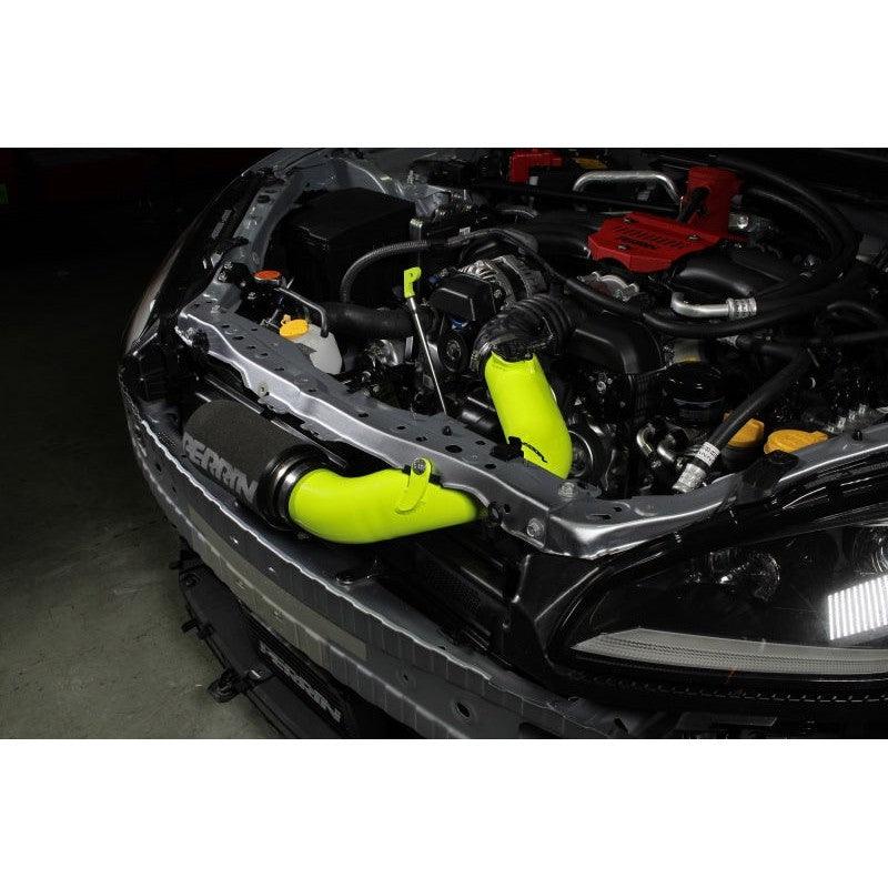 Perrin 22-23 Subaru BRZ/GR86 Cold Air Intake - Neon Yellow - Saikospeed