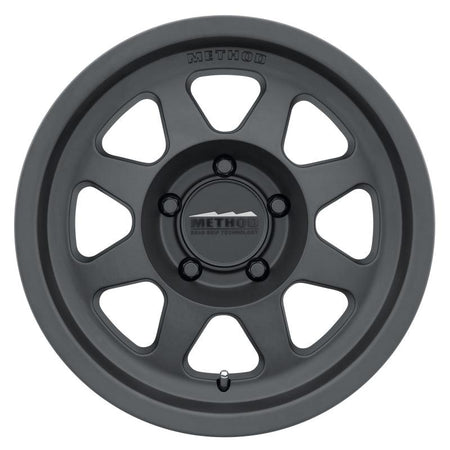 Method MR701 17x8.5 0mm Offset 5x5 71.5mm CB Matte Black Wheel - Saikospeed