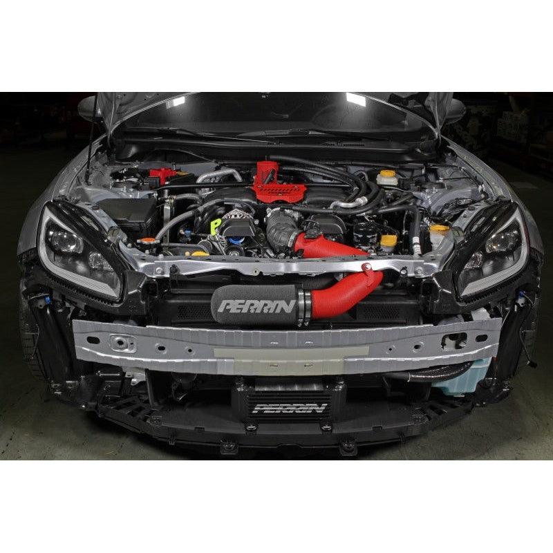 Perrin 22-23 Subaru BRZ/GR86 Cold Air Intake - Red - Saikospeed