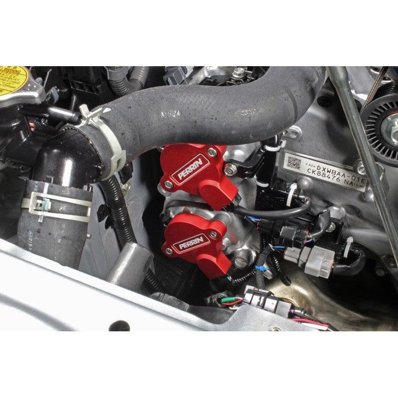 Perrin BRZ/FR-S/86 Cam Solenoid Cover - Red - Saikospeed