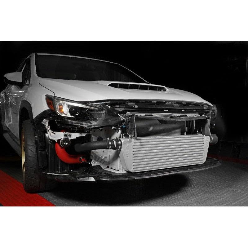 Perrin 22-23 Subaru WRX Front Mount Intercooler Kit (Black Tubes & Silver Core) - Saikospeed