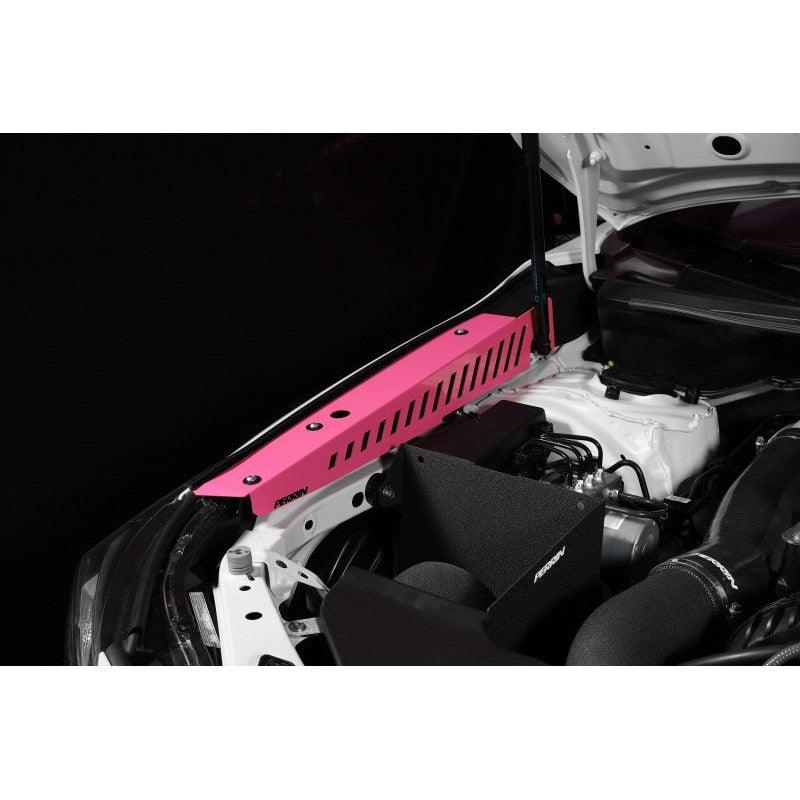 Perrin 22-23 Subaru WRX Fender Shroud Set - Hyper Pink - Saikospeed
