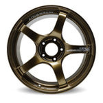 Advan TC4 18x9.5 +38 5-120 Umber Bronze Wheel *Min Order Qty of 20* - Saikospeed