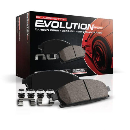 Power Stop 07-10 Acura CSX Front Z23 Evolution Sport Brake Pads w/Hardware - Saikospeed