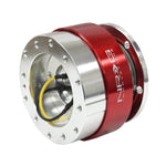 NRG Quick Release - Silver Body/ Red Chrome Ring