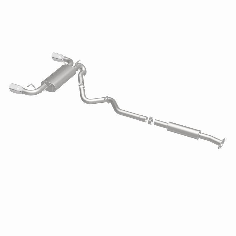 MagnaFlow 13 Scion FR-S / 13 Subaru BRZ Dual Split Rear Exit Stainless Cat Back Performance Exhaust - Saikospeed
