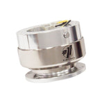 NRG Quick Release Gen 2.0 - Silver Shiny Body / Brushed Silver Ring