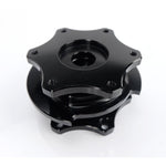 NRG Quick Release SFI SPEC 42.1 - Shiny Black Body / Shiny Black Ring