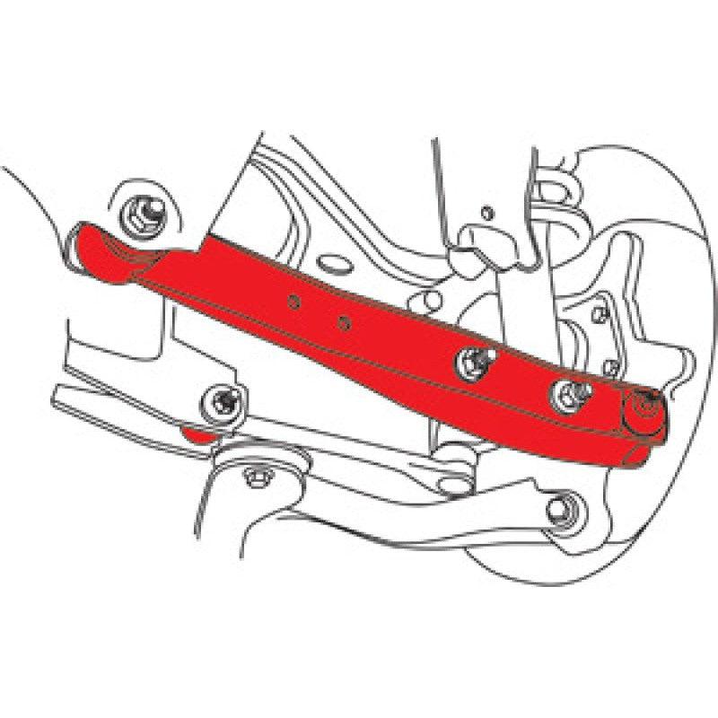 SPC Performance 08-12 Subaru Impreza/ 2022+ BRZ/Toy 86 Rear Camber Arm & Toe Kit (SINGLE ARM-REQ 2) - Saikospeed
