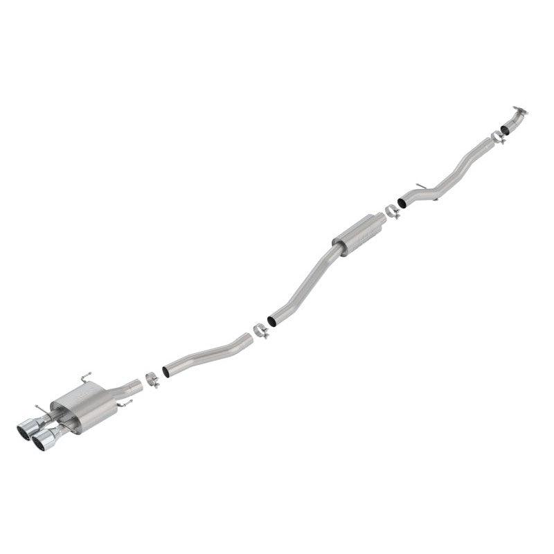 Borla 17-19 Honda Civic SI 1.5L Turbo MT S-Type 2.75in Cat-Back Exhaust - Saikospeed