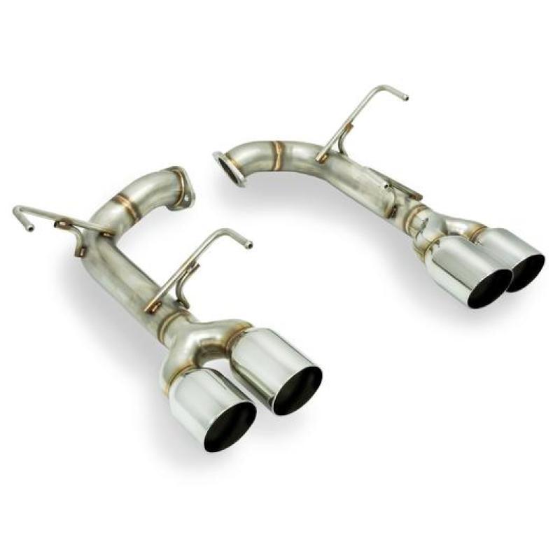 Remark 2015+ Subaru WRX/STI VA Axle Back Exhaust w/Stainless Steel Single Wall Tip - Saikospeed