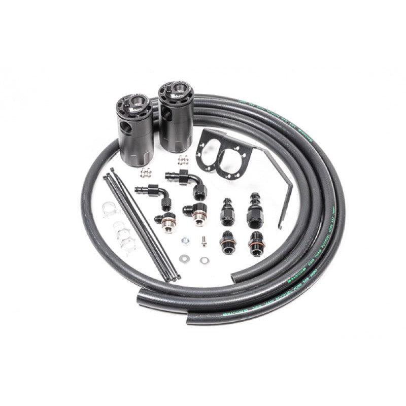 Radium Engineering Dual Catch Can Kit 2015+ Subaru WRX Fluid Lock - Saikospeed