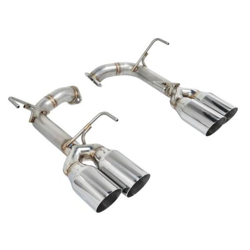 Remark 2015+ Subaru WRX STi VA Axle Back Exhaust w/Stainless Steel Single Wall Tip 4in - Saikospeed